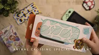 Animal Crossing Case for Nintendo Switch + New Horizons Game - ASMR UNBOXING