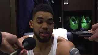 Karl-Anthony Towns Postgame Interview / Timberwolves vs Raptors / Jan 20