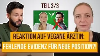 Vegane Ärztin wirft Niko Rittenau unseriöses Arbeiten vor • Reaktionsvideo Teil 3/3