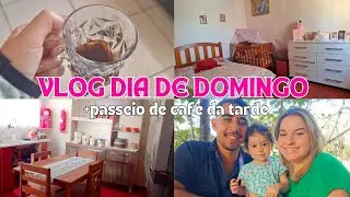 vlog dia de domingo + passeio de cafe da tarde