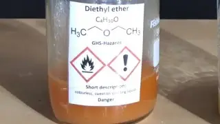 “Cleaning“ Diethyl ether (just a clip no good editing)