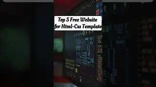 Top 5 Free Website For Html-Css Template