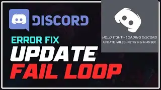 How to Fix Discord Update Failed Loop || Fix DISCORD UPDATE BUG [Windows 11/10]