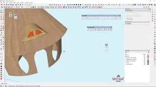 Крыша в SketchUp и плагинах # 3