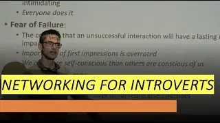 Networking for introverts: overcoming anxiety & impostor syndrome, what to say, & why it's important