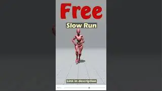 Slow Run. Free Mixamo animation for Daz Studio's Genesis 9