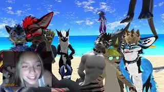 Furries Party On The Beach And Go On Omegle