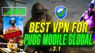 20 MS 🔥 VPN for PUBG Mobile Global Android and IOS 2024 || 