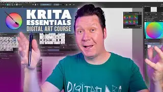 Krita Tutorial for Beginners - Course Trailer