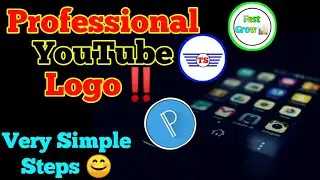 How To Make Professional Logo || Logo On Mobail || Mobail Se Logo Kaise Banaye ?