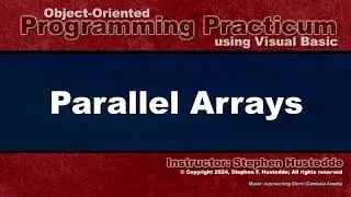 OOP Programming (VB) - 09C Parallel Arrays