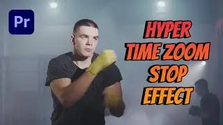 Hyper TIME Zoom STOP Effect In Premiere Pro