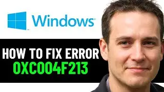 How To Fix Error Code 0xc004f213 in Windows 10/11 2024! (EASY FIX)