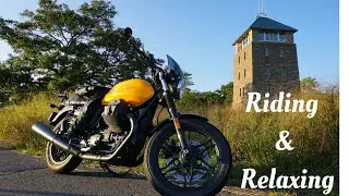 Riding & Relaxing on The Seven Lakes Dr.| Moto Guzzi V7 III Stone