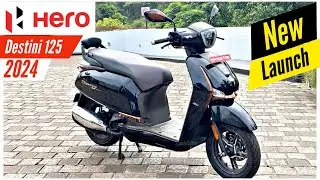 Hero Destini 125 Launch on 7 Sep 2024 | New Updates & Design  Details | On Road Price?