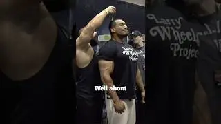 Asking Larry Wheels His Stats, Then Measuring Him