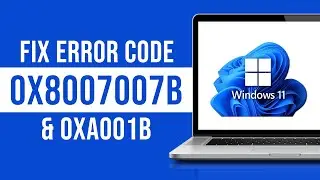 Fix Windows 11 Media Creation Tool USB Error Code 0x8007007B - 0xA001B