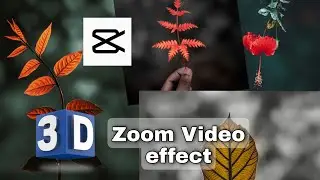 3D ZOOM EFFECT CAPCUT TUTORIAL | HOW TO USE 3D EFFECT ON CAPCUT 