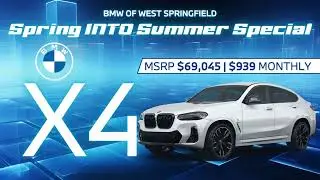 Experience Thrills: Lease the 2024 BMW X4 M40i