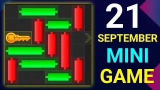 Hamster kombat mini game puzzle 21 September || daily combo card || today combo card