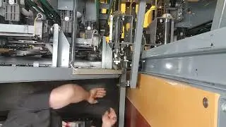Brunswick GSX pinsetter sweep wagon lube and position adjustment.