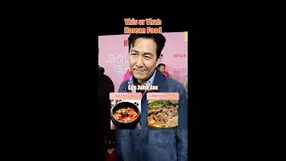 Squid Game's Lee Jung Jae Plays This Or That Korean Food