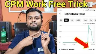 Sirf 3 Din me $408 Doller | CPM Work New Trick 2024