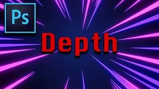 How to create DEPTH in Photoshop using Shadows!