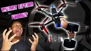 How Much Weight Can A FPV Freestyle Drone Lift??! The Results Are Shocking😳