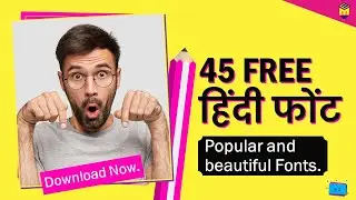 Top 45 Free Hindi Fonts for Great Typography || free best Hindi fonts download || Unicode Hindi Font