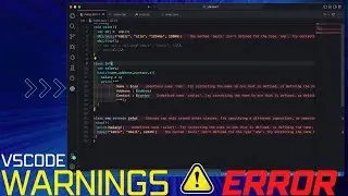 VSCode -  Find Error & Warning