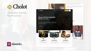 Cholot - Retirement Community WordPress Theme | Themeforest Website Templates and Themes