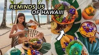This is our FAVORITE Beachfront Cafe in BORACAY! 🌴