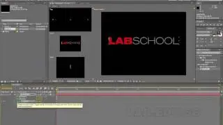 Adobe After Effects Video Tutorial - 3D rotating text by LAB School