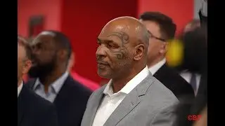 Костя Цзю и Майк Тайсон в Академии РМК. Kostya Tszyu and Mike Tyson at the RMK Academy, 06/09/2018.