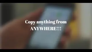 Copy text from anywhere on screen quickly | Smartphone Tips & Tricks