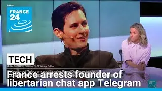 Durov has 'nothing to hide', says Telegram after France arrest • FRANCE 24 English