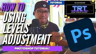 Using Levels Adjustment in Photoshop: Photoshop Tutorial For Beginners