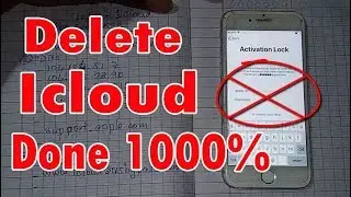 How To Remove Icloud Without Apple ID || Icloud Unlock Any Iphone New Method Last 2019