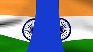 Indian Flag Transition Green Screen | Graphics & Animation