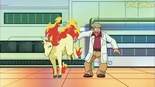 Rapidash attacks Professor Oak | Pokemon quiz