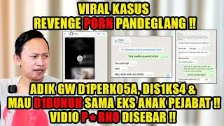 ANAK PEJABAT P3RK05A PACAR, PELAKU SEBAR VIDIO P*RN0 KORBAN‼️