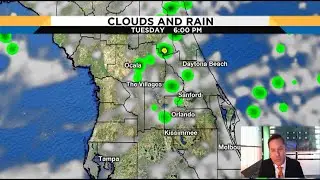 Troy Bridges detailed forecast for Central Florida