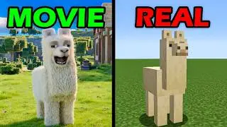 Minecraft Movie vs Reality