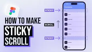 Sticky Scroll | Figma Prototype