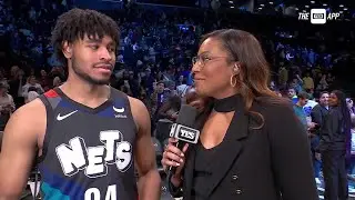 Cam Thomas on a huge Nets win