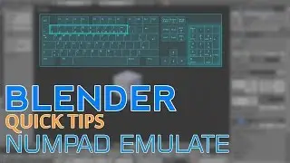 Blender Quick Tips Tutorial Emulate Numpad
