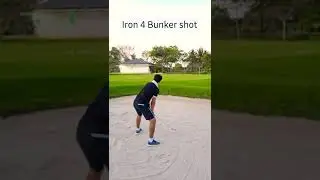 ⛳ How to Hit IRON № 4  for Bunker Shots. Тренера по гольфу в Вунгтау уроки гольфа Vung tau Golf