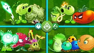 Random 4 Team Plants Battlez PvZ 2 - APPEASE + ELECTRIC + ENFORCE - Who Will Win?