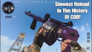 The Slowest Reload Ever In The History Of Call Of Duty!